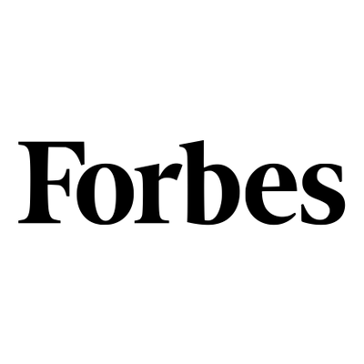 Forbes logo. Loud Growth